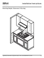 Предварительный просмотр 9 страницы Zephyr Typhoon AK2136CS Use, Care And Installation Manual