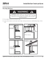 Предварительный просмотр 11 страницы Zephyr Typhoon AK2136CS Use, Care And Installation Manual