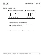 Предварительный просмотр 23 страницы Zephyr Typhoon AK2136CS Use, Care And Installation Manual