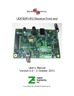 Zephyr UDPSDR-HF2 User Manual preview