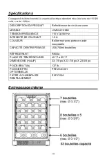 Предварительный просмотр 33 страницы Zephyr UWN24C01BG Use, Care And Installation Manual