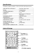 Предварительный просмотр 10 страницы Zephyr UWN24C02BG Use, Care And Installation Manual