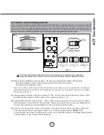 Preview for 21 page of Zephyr Verona Island ZVN-E42AG Use, Care And Installation Manual