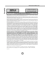 Preview for 53 page of Zephyr Verona Island ZVN-E42AG Use, Care And Installation Manual