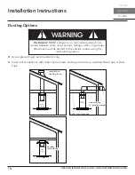 Preview for 14 page of Zephyr Verona Island ZVN-E42BG Use, Care And Installation Manual