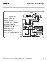 Предварительный просмотр 69 страницы Zephyr Verona Island ZVN-E42BG Use, Care And Installation Manual