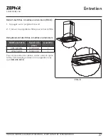 Предварительный просмотр 65 страницы Zephyr Verona Island ZVN-M90BG Use, Care And Installation Manual