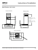 Предварительный просмотр 51 страницы Zephyr Verona ZVO-E30BG Use, Care And Installation Manual