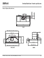 Предварительный просмотр 11 страницы Zephyr Vortex AK9028BS Use, Care And Installation Manual