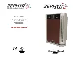 Zephyr XL Owner'S Manual preview