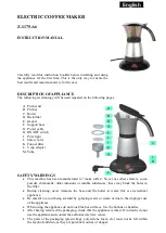 Preview for 1 page of Zephyr Z-1175-A6 Instruction Manual