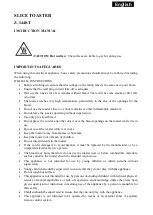 Zephyr Z-1440-T Instruction Manual preview