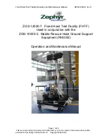 Zephyr ZGS-10000-5 Operation And Maintenance Manual preview