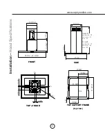 Предварительный просмотр 10 страницы Zephyr ZMD-M90AS Use, Care And Installation Manual