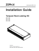 Предварительный просмотр 1 страницы Zephyr ZRC-7000C Installation Manual