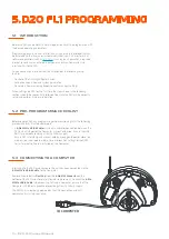 Preview for 18 page of ZEPIRO D2O FL1 Product Manual