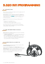 Preview for 18 page of ZEPIRO D2O RG1 Product Manual