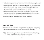 Preview for 3 page of ZEPP A2103Y User Manual