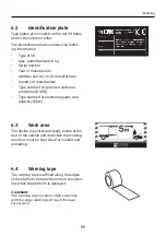 Preview for 69 page of Zepro Tail lift Owner'S Manual