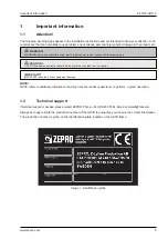 Предварительный просмотр 5 страницы Zepro Z 45-110 Installation Instructions Manual