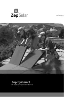 ZepSolar Zep System I Installation Manual предпросмотр