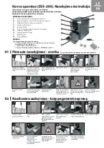 Preview for 39 page of Zepter Zespresso Cafe ZES 200 Instruction Manual