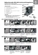 Preview for 43 page of Zepter Zespresso Cafe ZES 200 Instruction Manual