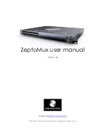 Предварительный просмотр 1 страницы Zeptonics ZeptoMux User Manual