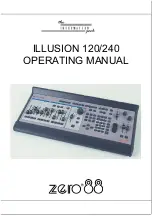 Preview for 1 page of Zero 88 ILLUSION 120 Operating Manual