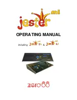 Preview for 1 page of Zero 88 jester 24 Operating Manual