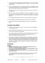 Preview for 9 page of Zero Appliances GF230IP Installation, Service And User Instructions Manual