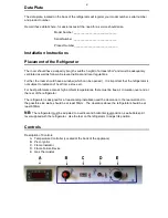 Preview for 4 page of Zero Appliances GR265G Installation, Service And User Instructions Manual