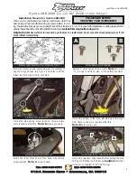 Preview for 1 page of ZERO GRAVITY SR Series Installation Manual
