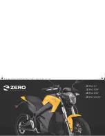 Zero Motorcycles 2016 ZERO DSR Owner'S Manual preview