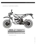 Предварительный просмотр 11 страницы Zero Motorcycles S 2009 Owner'S Manual