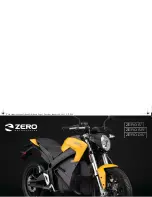 Zero Motorcycles ZERO SR Owner'S Manual предпросмотр