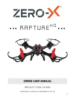 Preview for 1 page of ZERO-X RAPTURE HD ZX-RHD User Manual