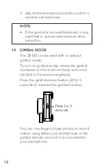 Preview for 12 page of ZERO-X ZX-G0 User Manual