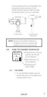 Preview for 7 page of ZERO-X ZX-G1 User Manual