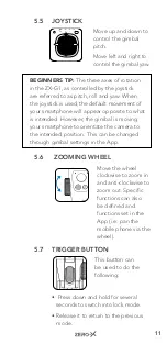 Preview for 11 page of ZERO-X ZX-G1 User Manual