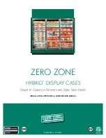 Preview for 1 page of Zero Zone HYBRID RHLC30 Maintenance Manual