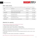 Preview for 14 page of Zero 11X User Manual