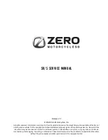 Zero SR/S Service Manual preview