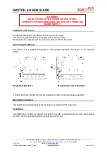 Zero88 SWITCH 6 User Manual preview