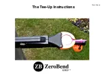 Preview for 2 page of ZEROBEND Tee-Up Compact Instructions Manual