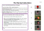 Preview for 8 page of ZEROBEND Tee-Up Compact Instructions Manual