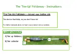 ZEROBEND Tee-Up Foldaway Instructions Manual preview