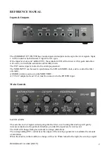 Preview for 2 page of ZeroGravity Audio ZeroGravity Filter User Manual