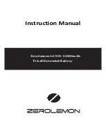 Preview for 1 page of ZeroLemon LG V20 10000mAh Instruction Manual