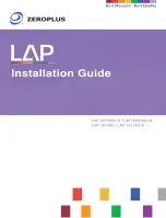 Zeroplus LAP-321000U-A Installation Manual preview